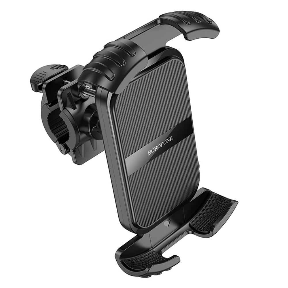 Support Vélo Moto Borofone BH105 Basalt, 4.7 pouces - 7 pouces, Noir