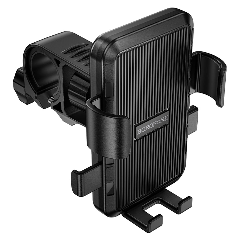 Support Vélo Moto Borofone BH13 Knight, 4.5 pouces - 7 pouces, Noir