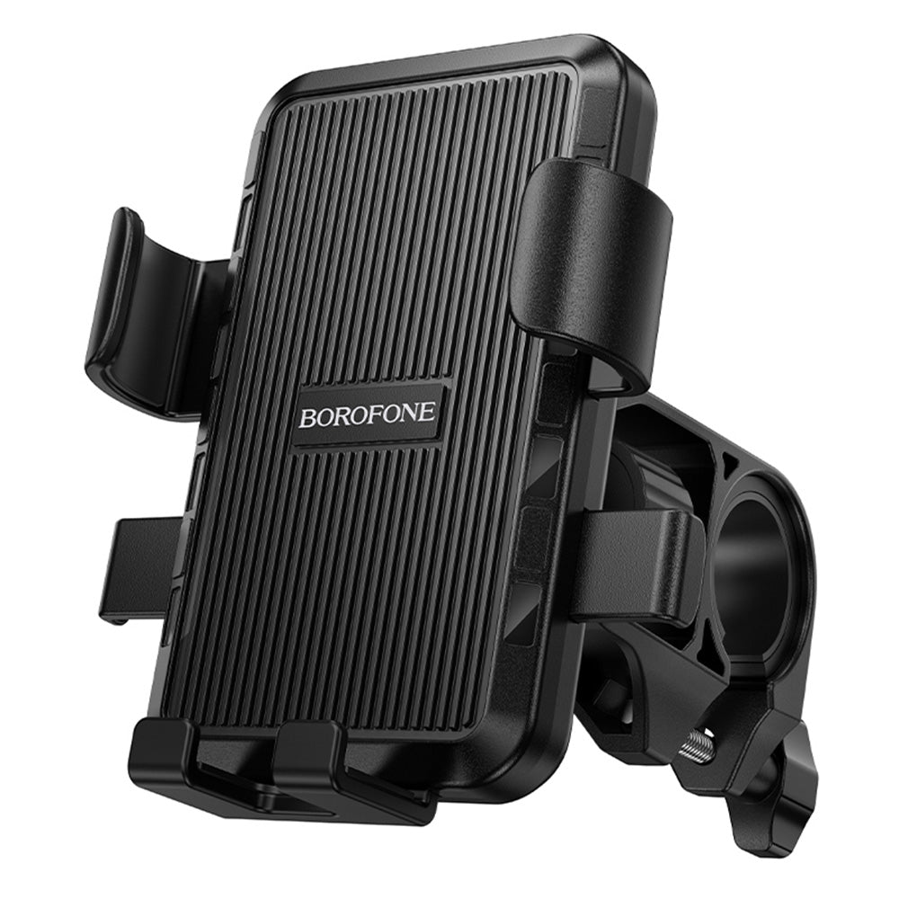 Support Vélo Moto Borofone BH13 Knight, 4.5 pouces - 7 pouces, Noir