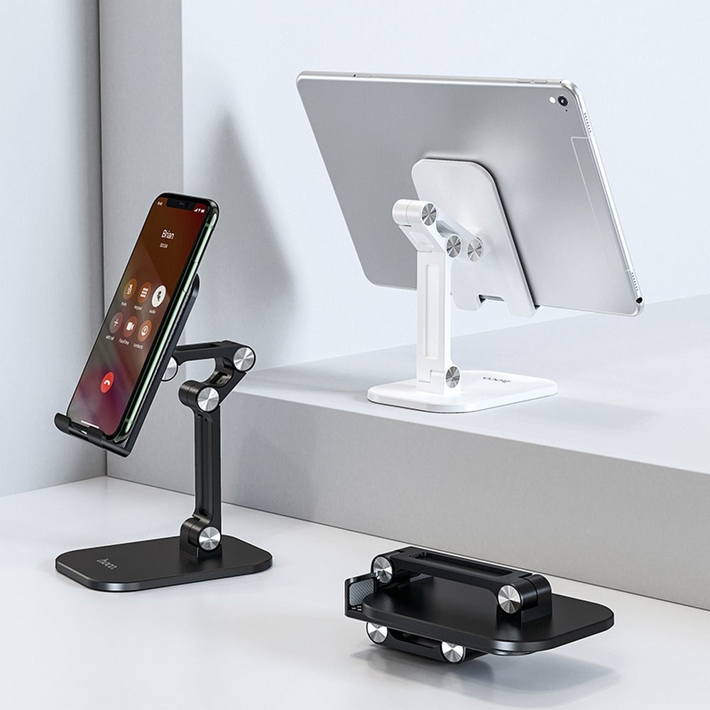 HOCO Excelente PH34 Bürohalterung für Telefon / Tablet, 4,7 Zoll - 13 Zoll, Schwarz