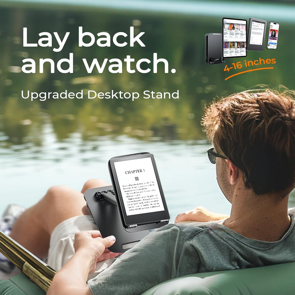 Lisen Bürohalterung für Telefon / Tablet, 4inch - 15.9inch, Schwarz YL0424080007