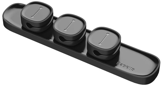 Kabelorganisator Baseus Erbsen, magnetisch, schwarz ACWDJ-01