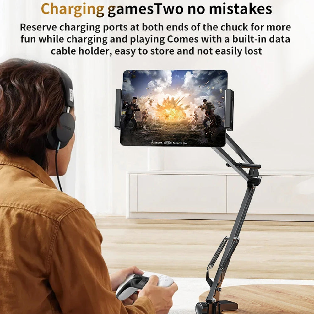 Supporto da scrivania Yesido C296 per Telefono / Tablet, 4inch - 12.9inch, Nero