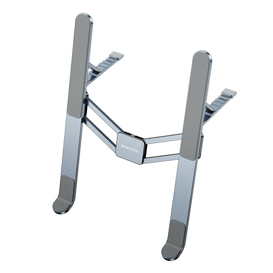 Support Borofone BH117 Graceful pour ordinateur portable max. 15,6 pouces, Gris