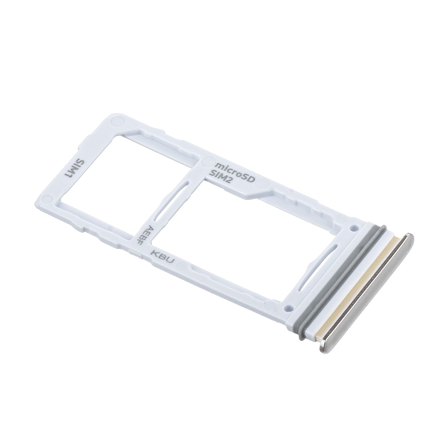 SIM-Kartenhalter für Samsung Galaxy A52s 5G / A72 / A52 | Silber | 2 Fächer