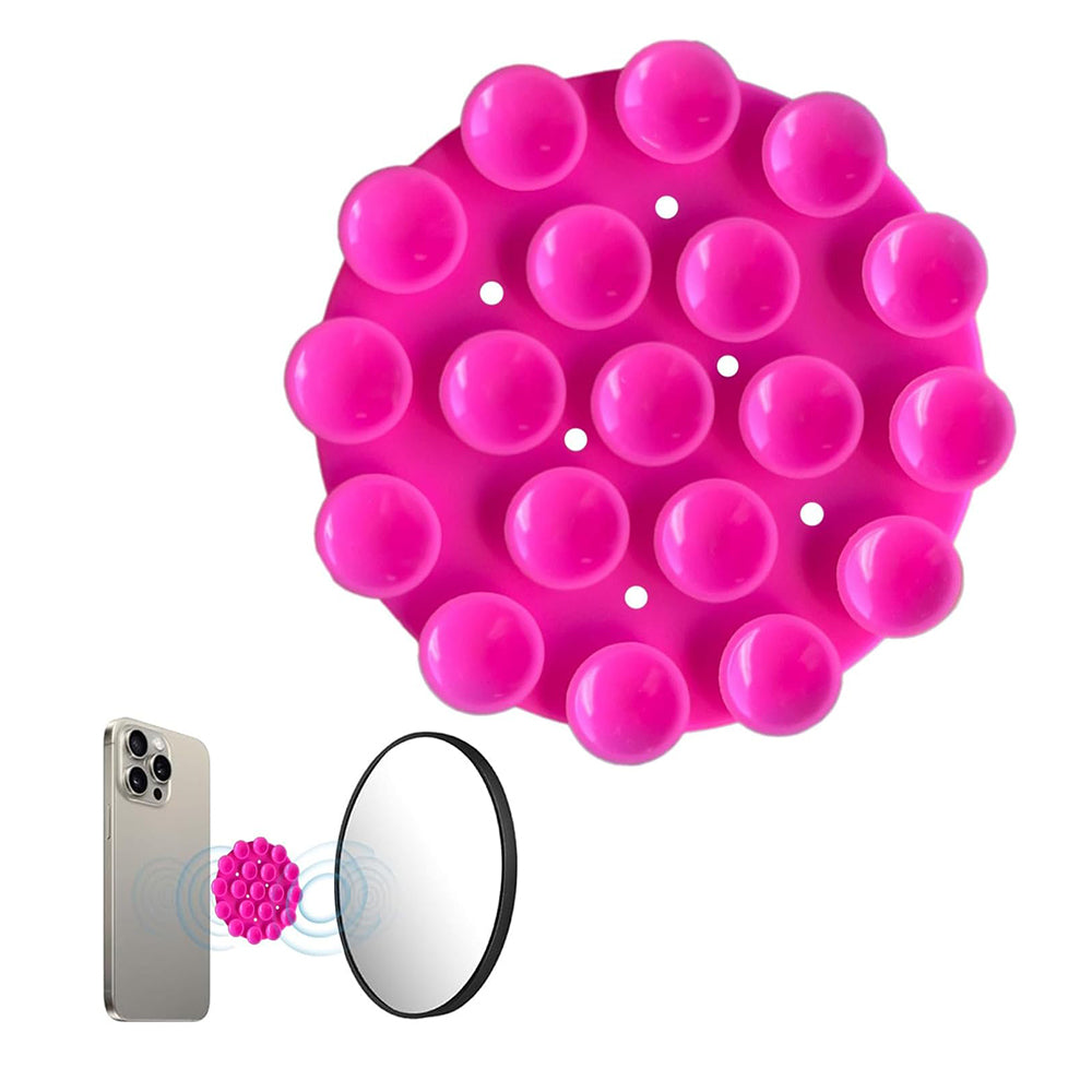 Support avec Ventouses Techsuit SP-CUP, Rose