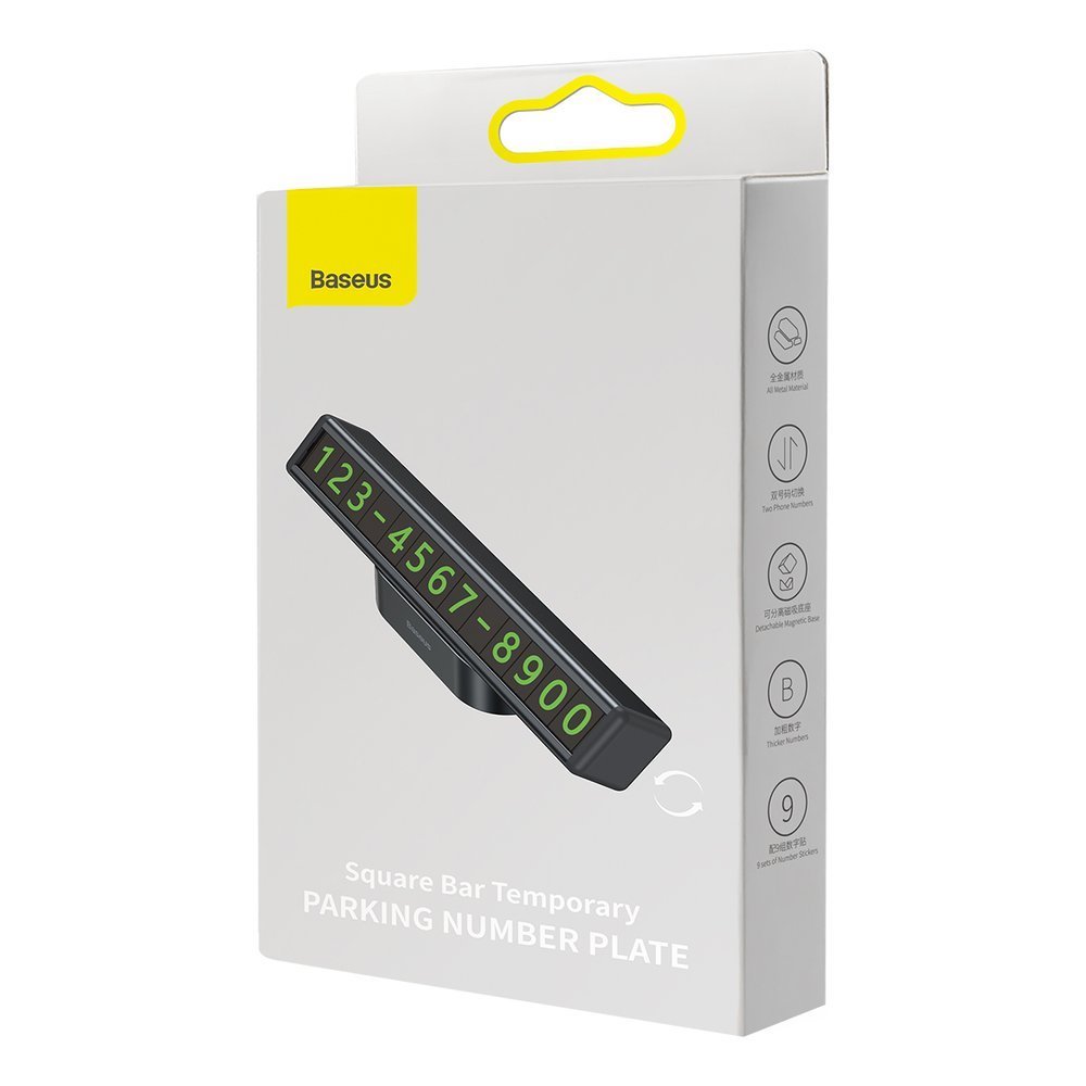 Supporto Numero Telefono Auto Baseus CNFT000001