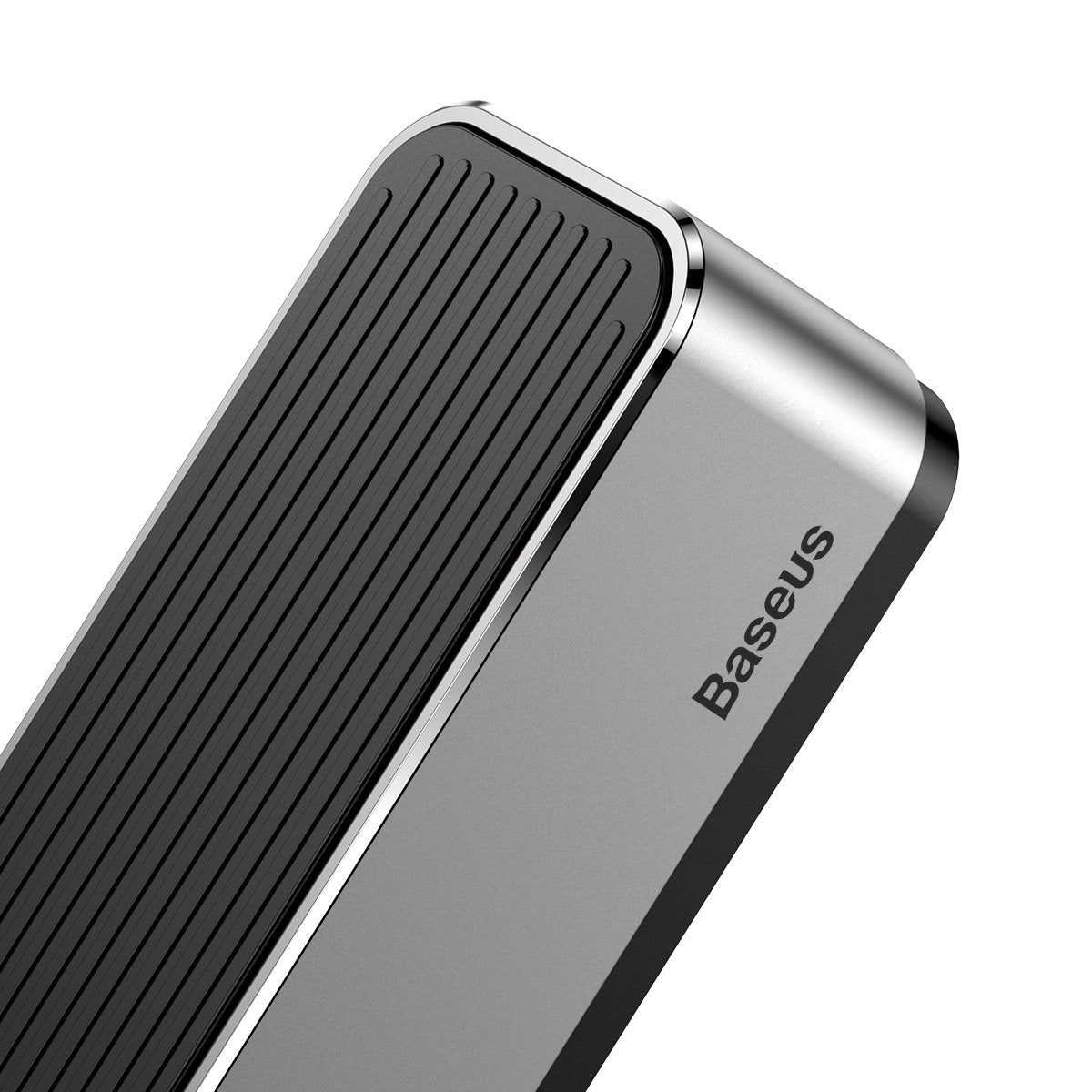 Baseus Moonlight Box Car Phone Holder, Silver ACNUM-B0S