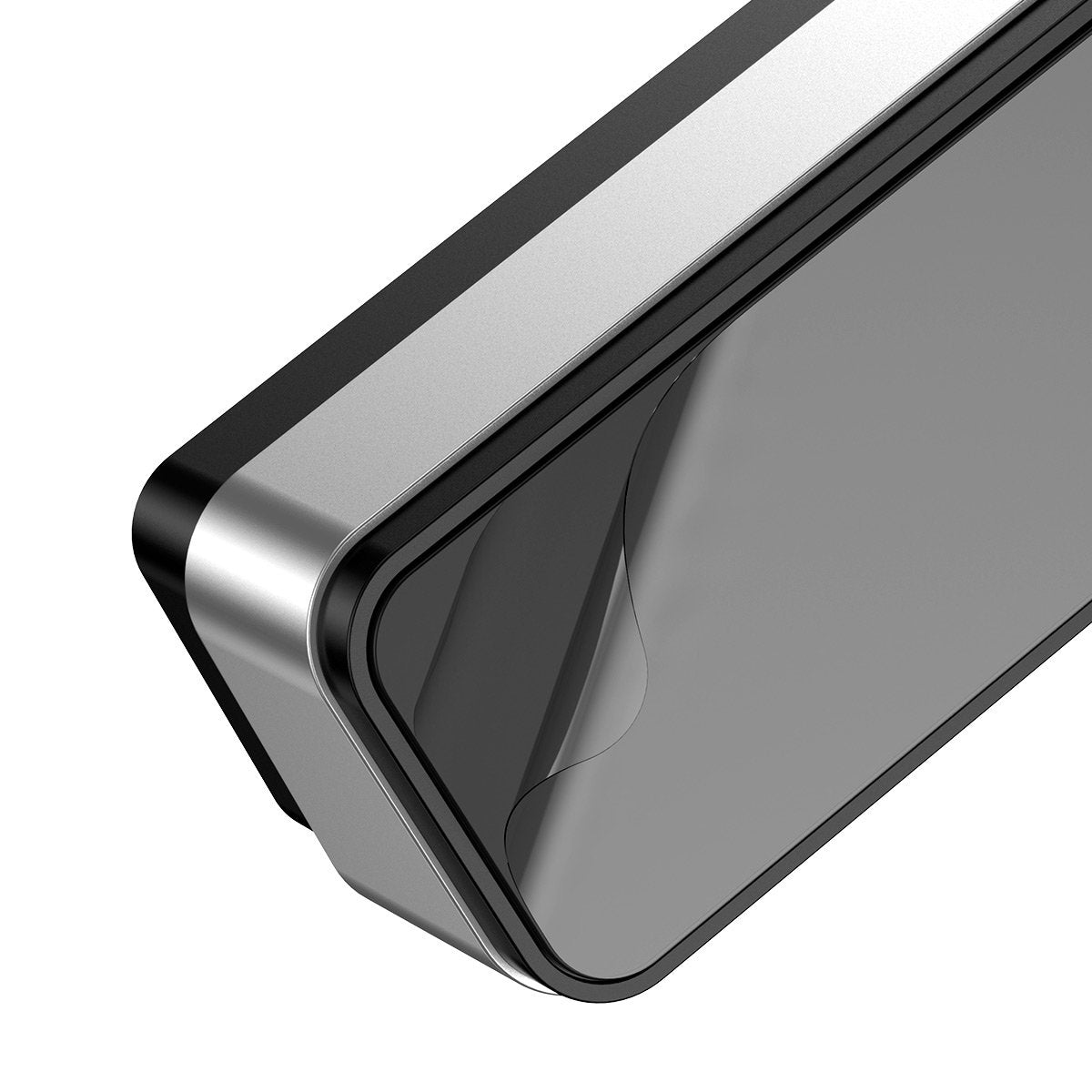 Baseus Moonlight Box Car Phone Holder, Silver ACNUM-B0S