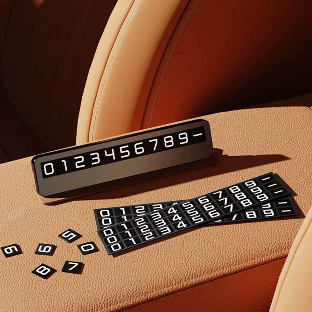 Supporto per Numero di Telefono Auto Techsuit DialCraft