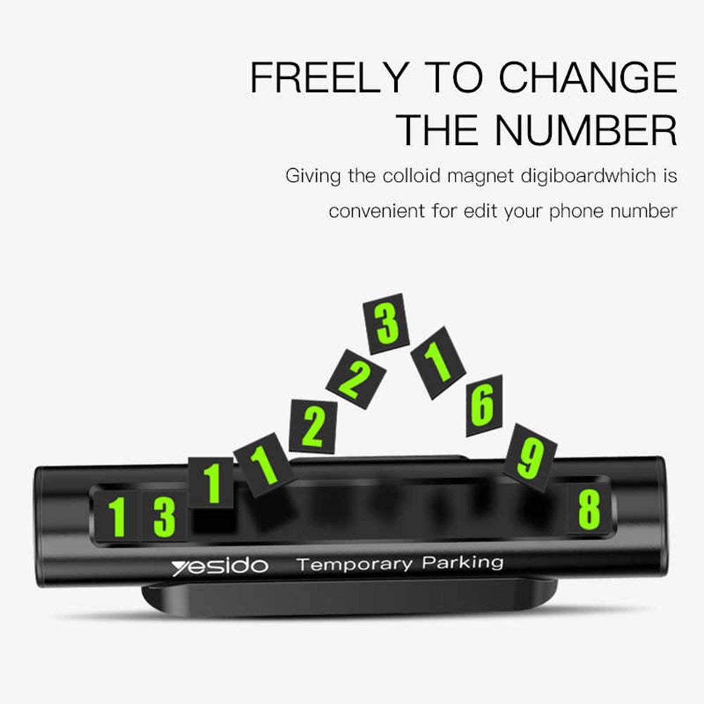 Supporto Numero Telefono Auto Yesido C68