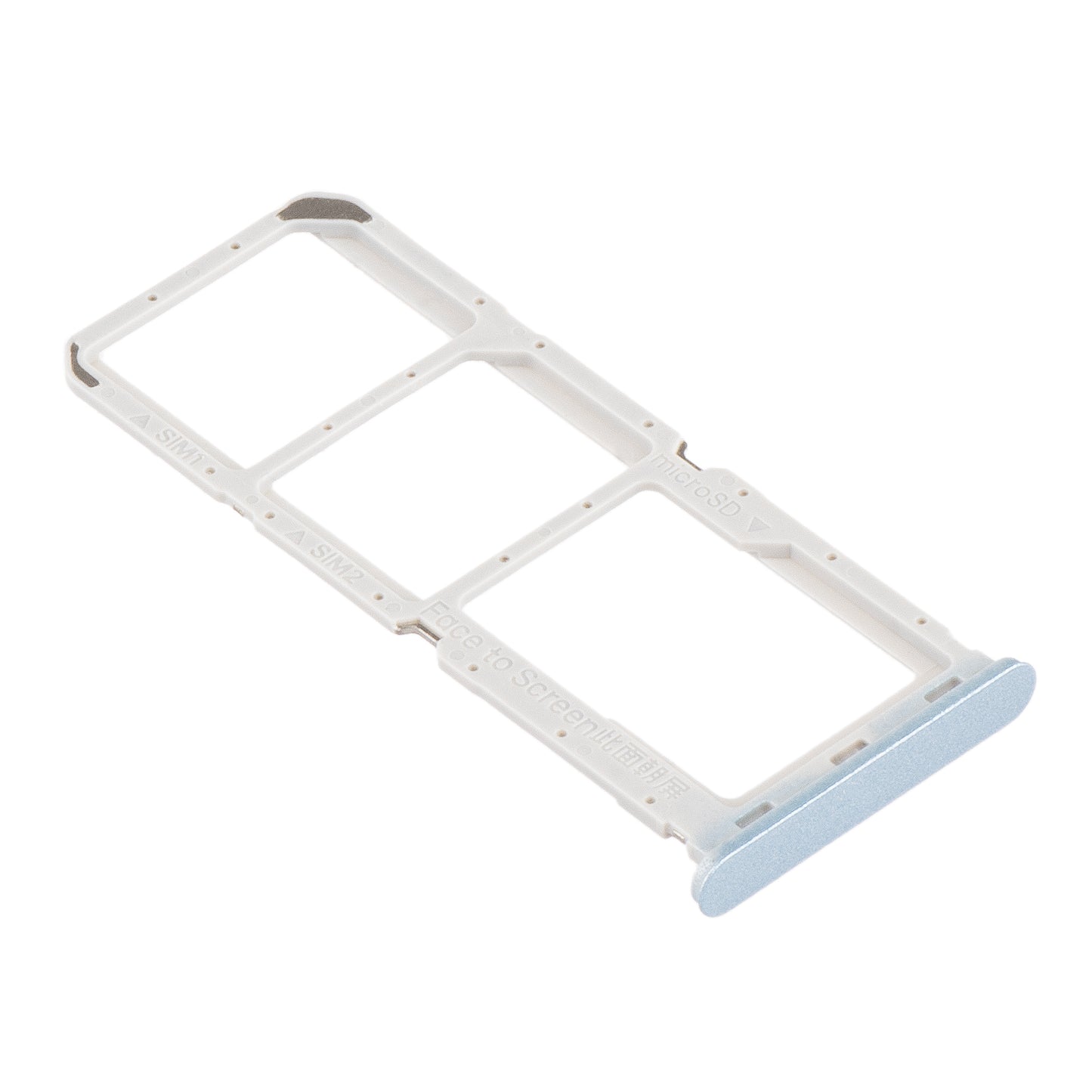 Support SIM - Carte Oppo A18, Bleu (Glowing Blue)