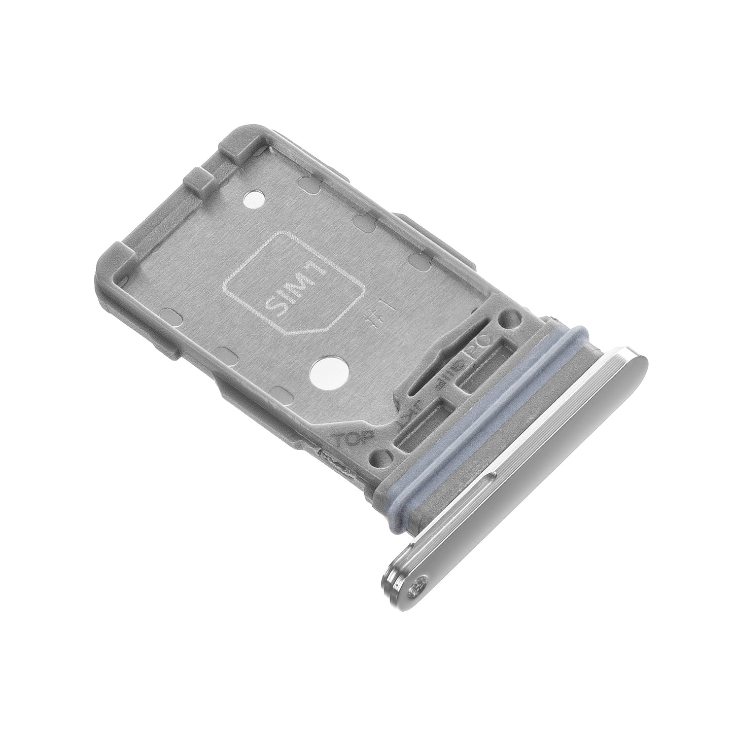 SIM-Kartenhalter Samsung Galaxy S21 5G G991 / S21+ 5G G996, Dual SIM, Silber