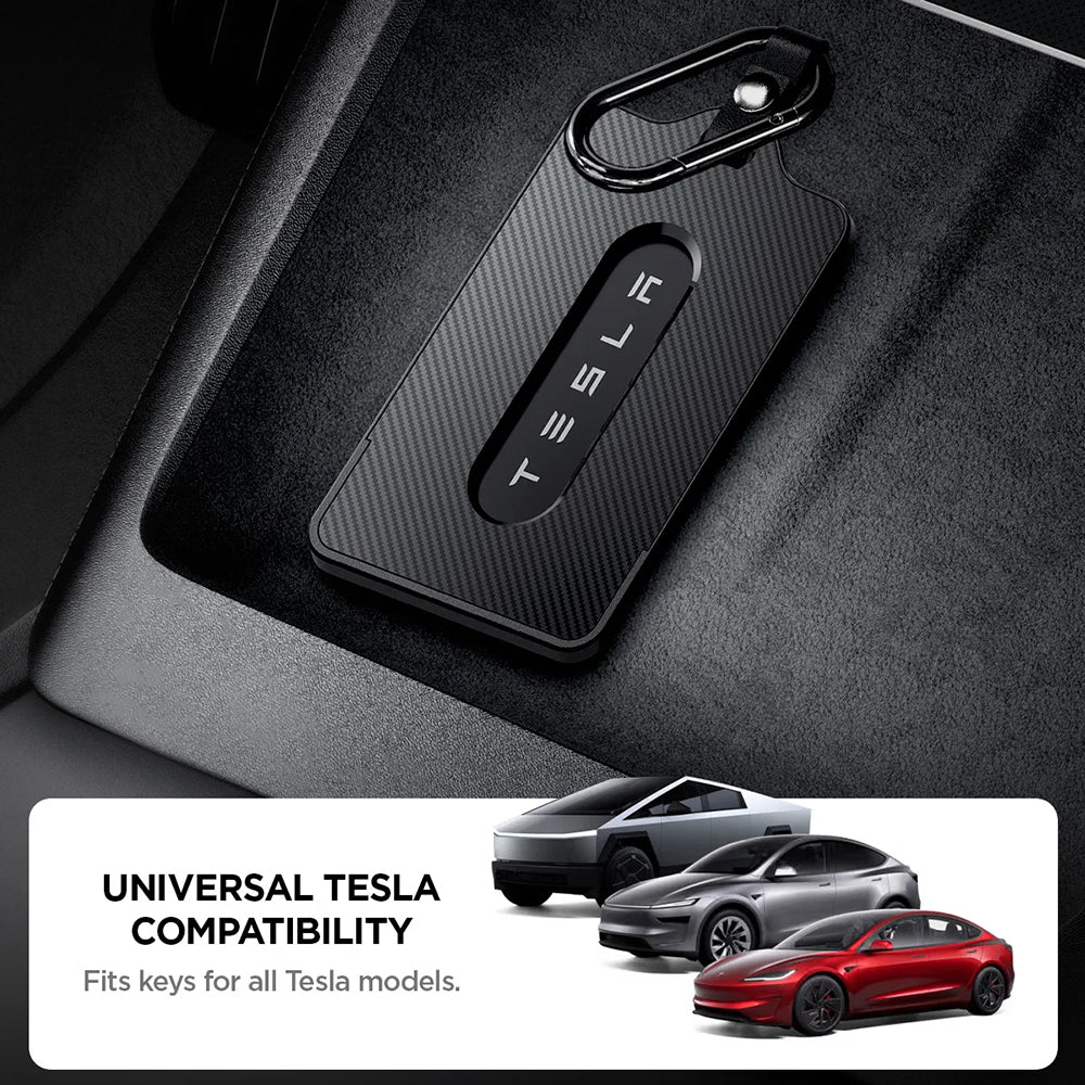 Support Clé Carte Spigen Air Fit pour Tesla, Set de 2 pièces ACP07175