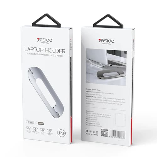 Supporto Yesido LP03 per Laptop, Grigio