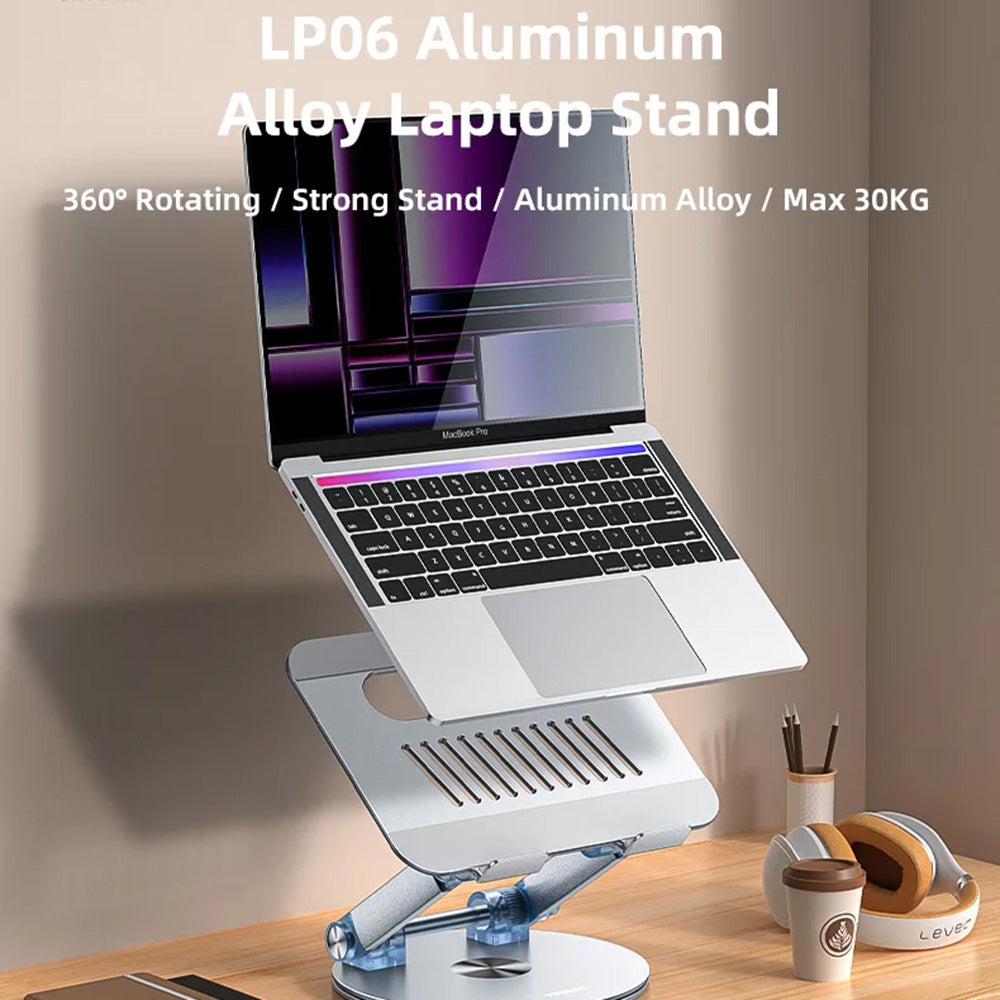 Supporto Yesido LP06 per Laptop 10inch - 17.3inch, Argento