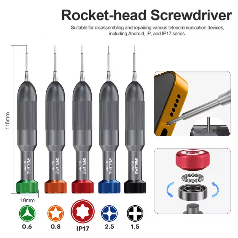 Cacciavite Relife RL-717A, 5in1