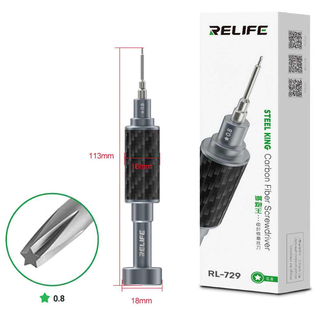 Tournevis Relife RL-729, Pentalobe 0.8mm