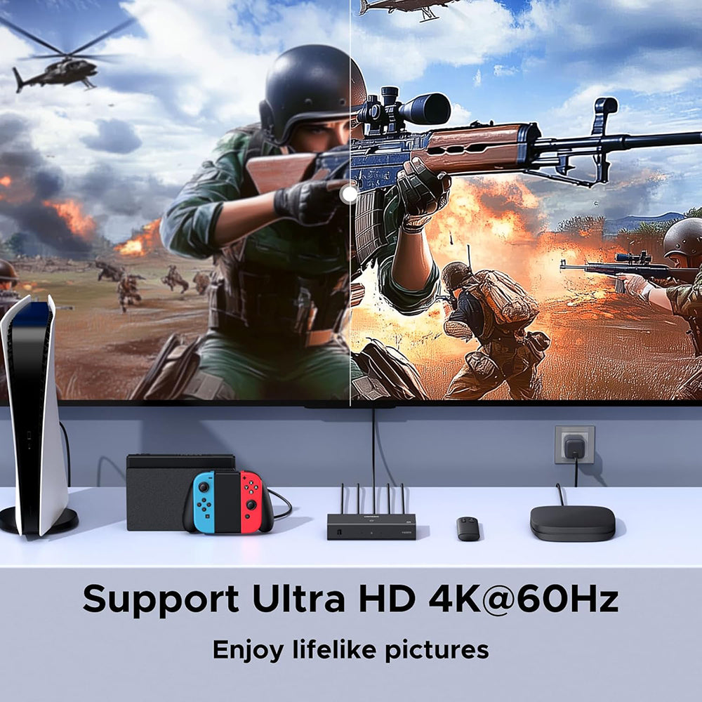 HDMI Video Switch UGREEN AW504 (55857), Schwarz