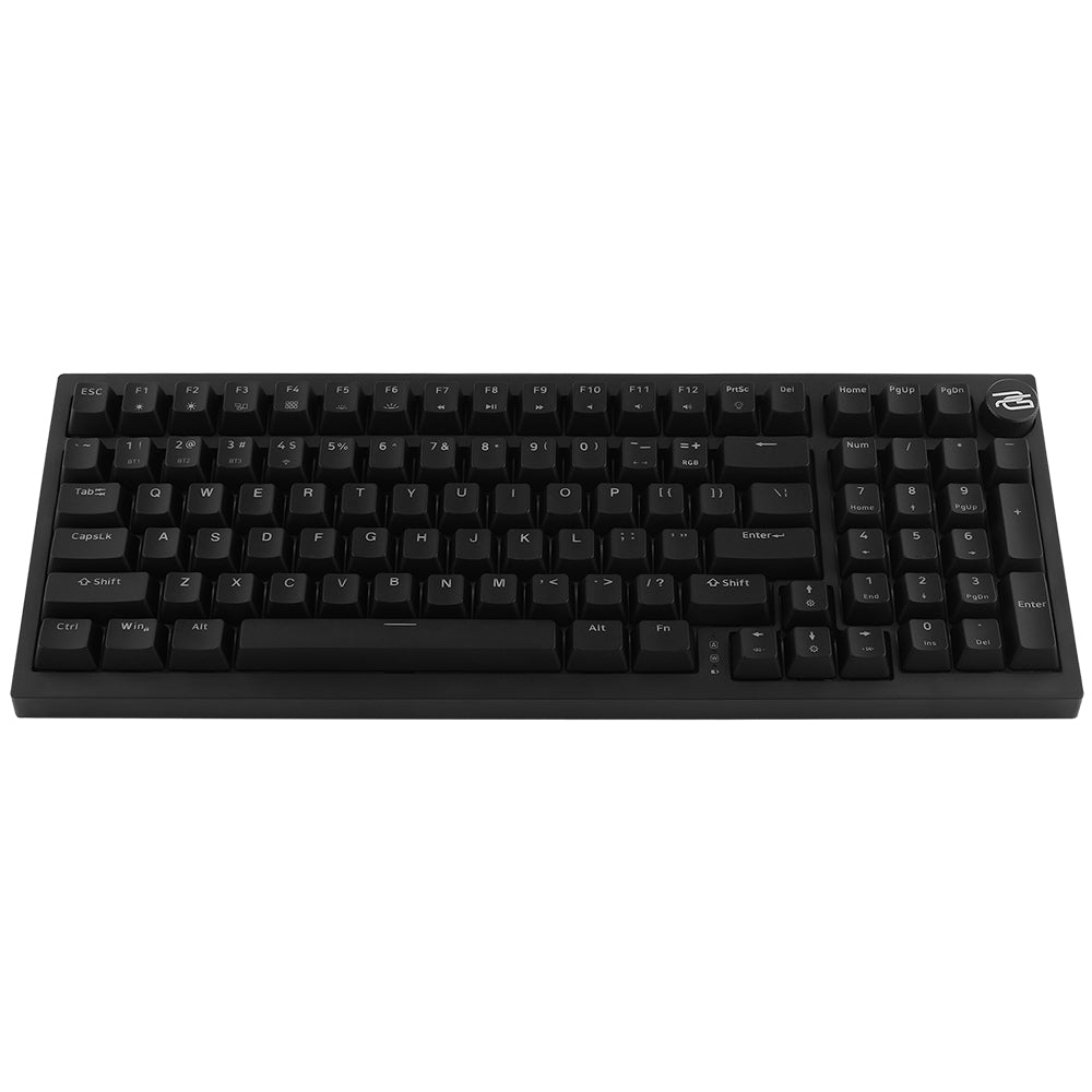 Gaming-Tastatur Wireless Proove Slicker, RGB, BT / Wi-Fi / Kabelgebunden, 1,8m, Schwarz WKSLEN00022401