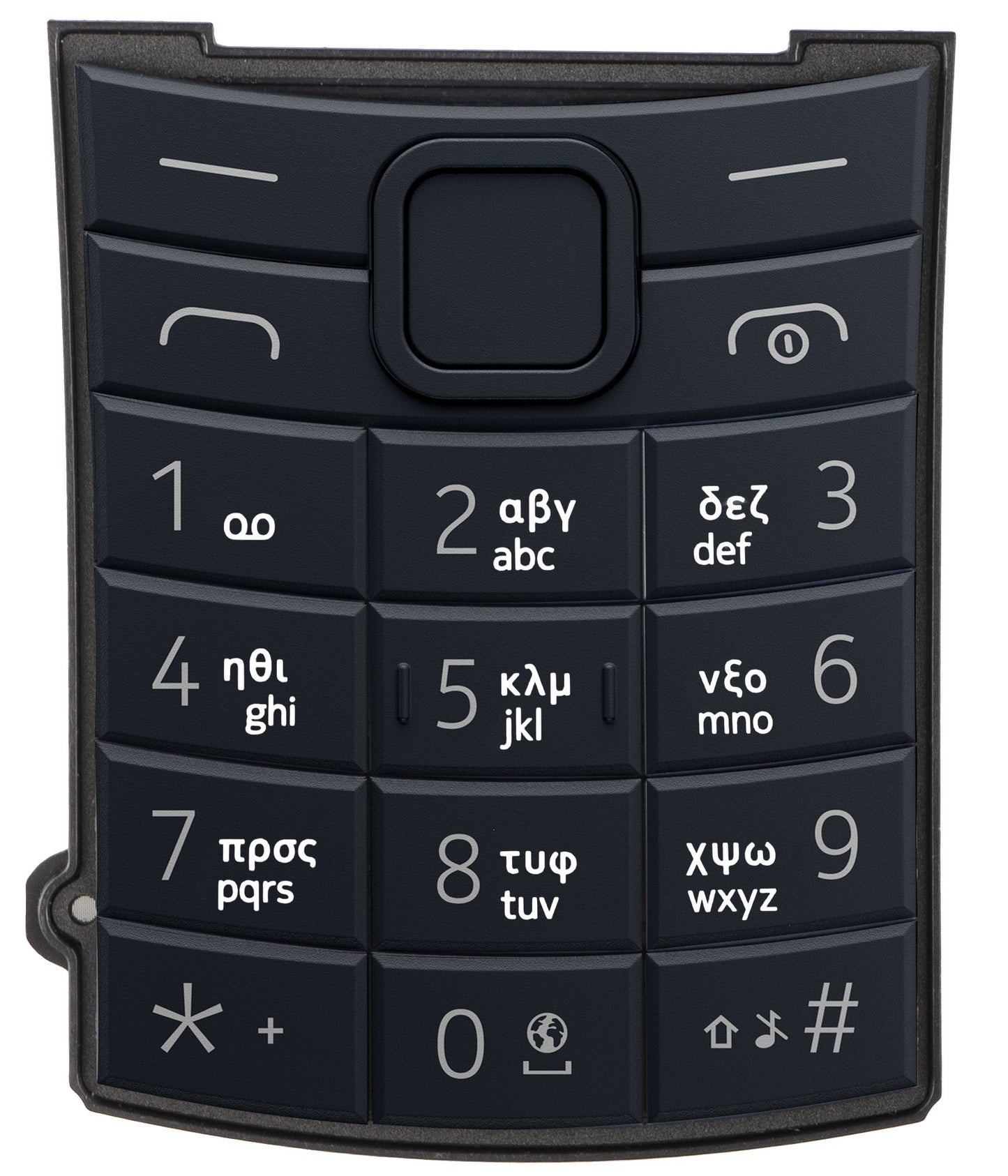 Greek Keypad for Nokia 110 4G 2nd Edition, Blue