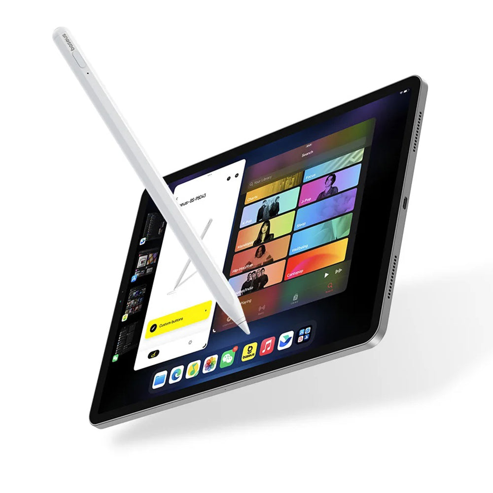 Touch Pen Baseus Smooth Writing 2 Series pour Apple iPad, Version Active Sans Fil, Blanc P80015802213-03