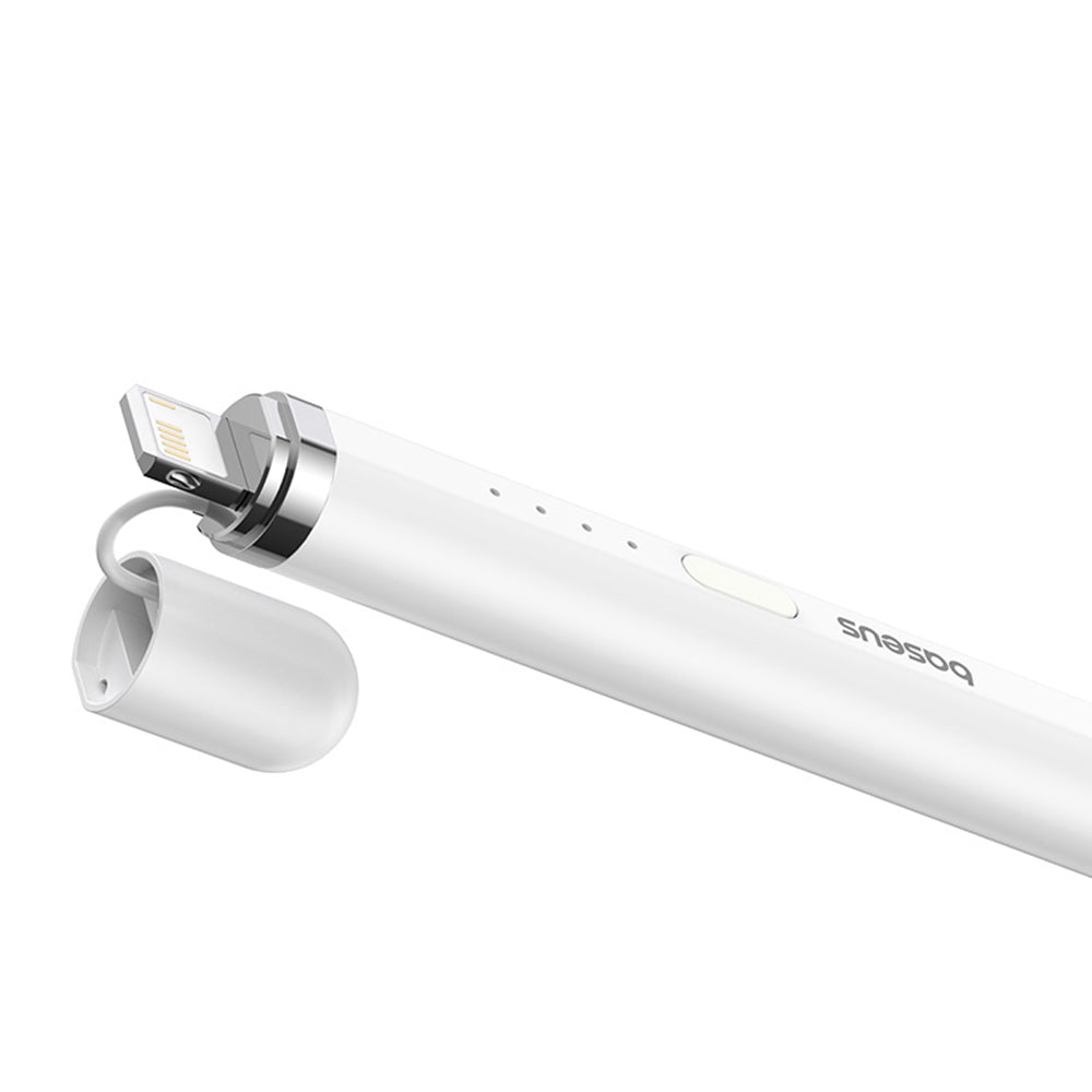 Touch Pen Baseus Smooth Writing per Apple iPad, Versione Attiva, Bianco P80015806211-03