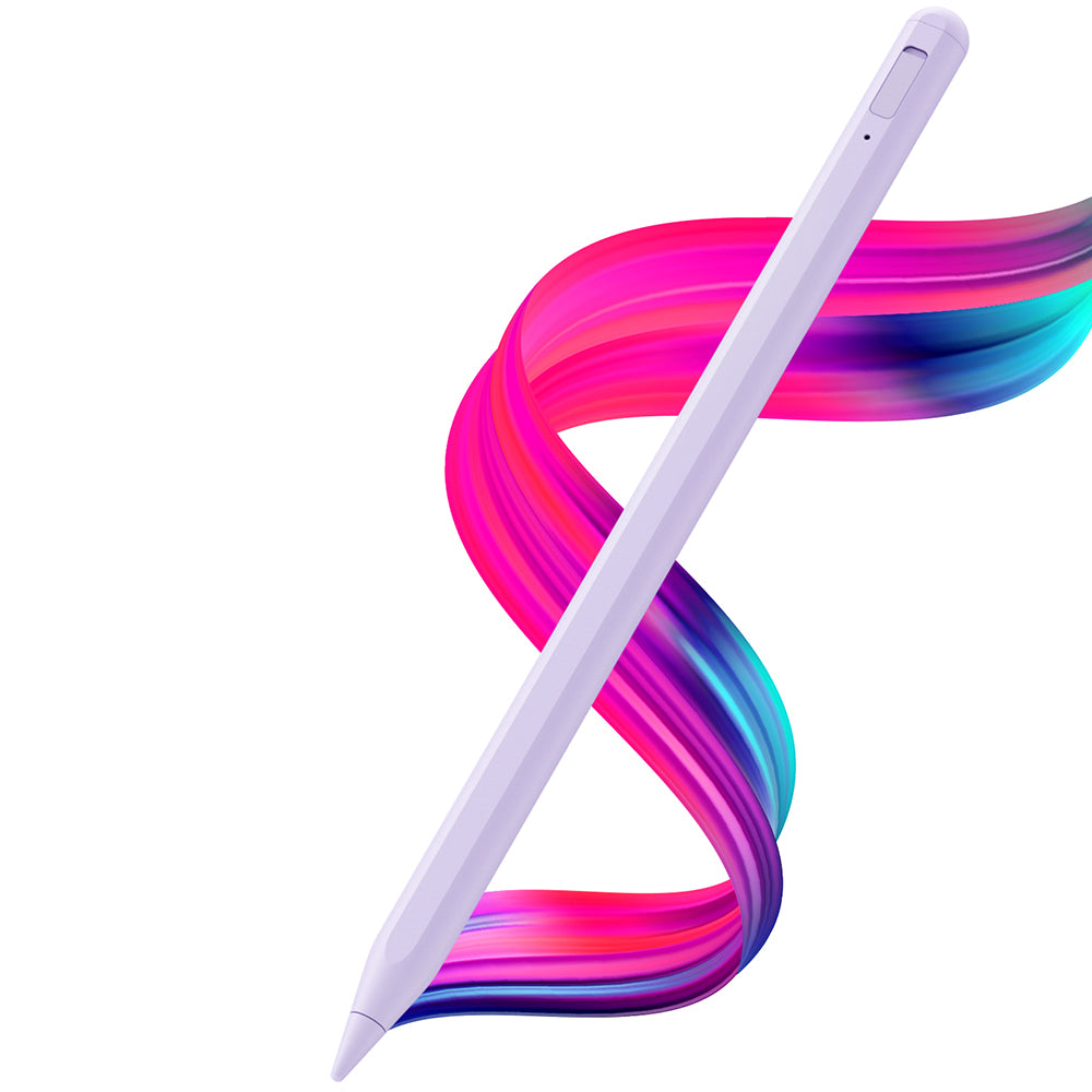 Touch Pen Techsuit AC10SH per Apple iPad, Versione Attiva, Viola