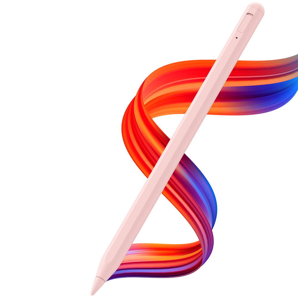Touch Pen Techsuit AC10SH per Apple iPad, Versione Attiva, Rosa Chiaro