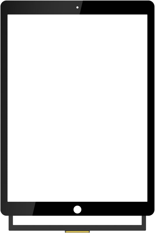 Écran tactile Apple iPad Pro 12.9 (2017), noir