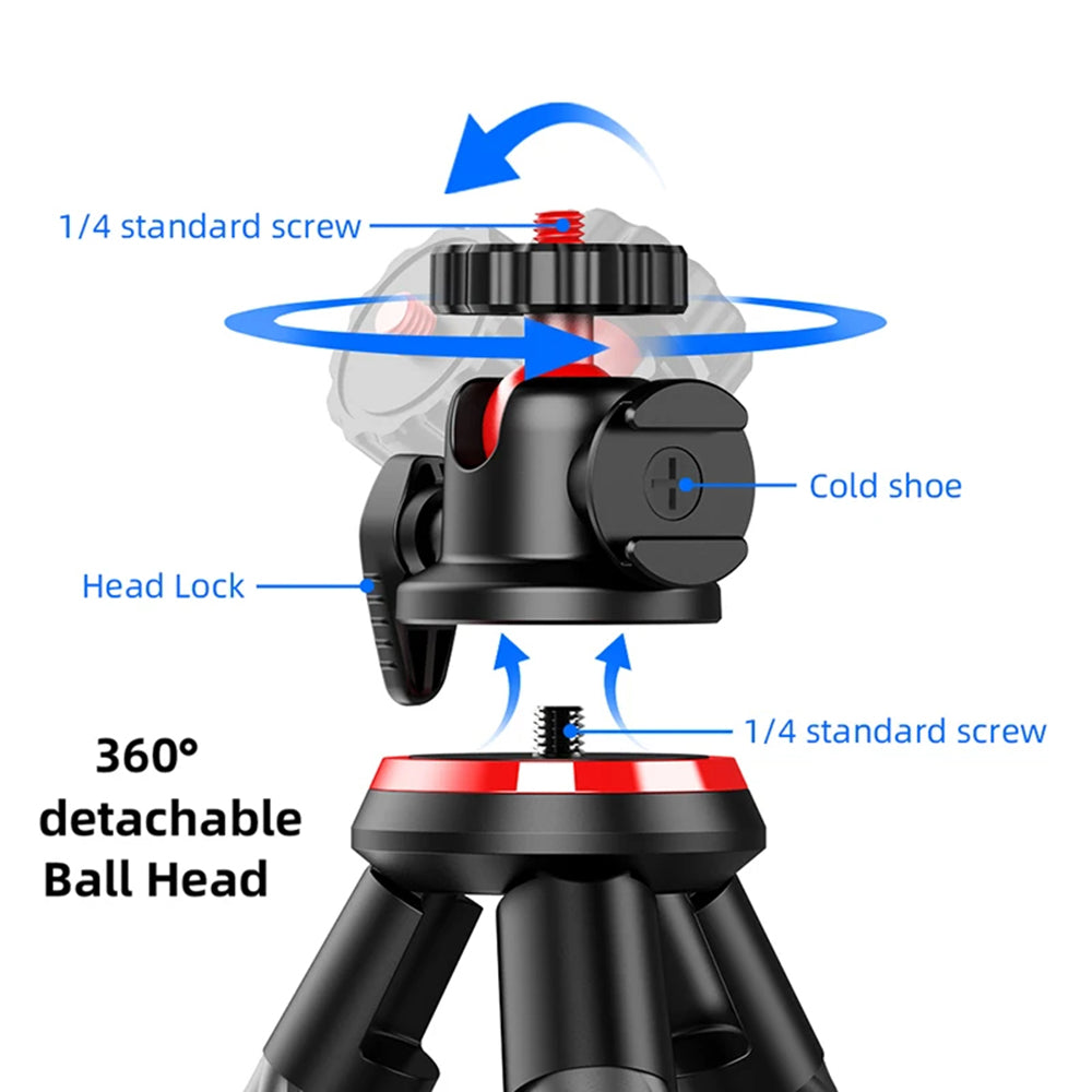 Treppiede 1/4inch Techsuit C02, Nero