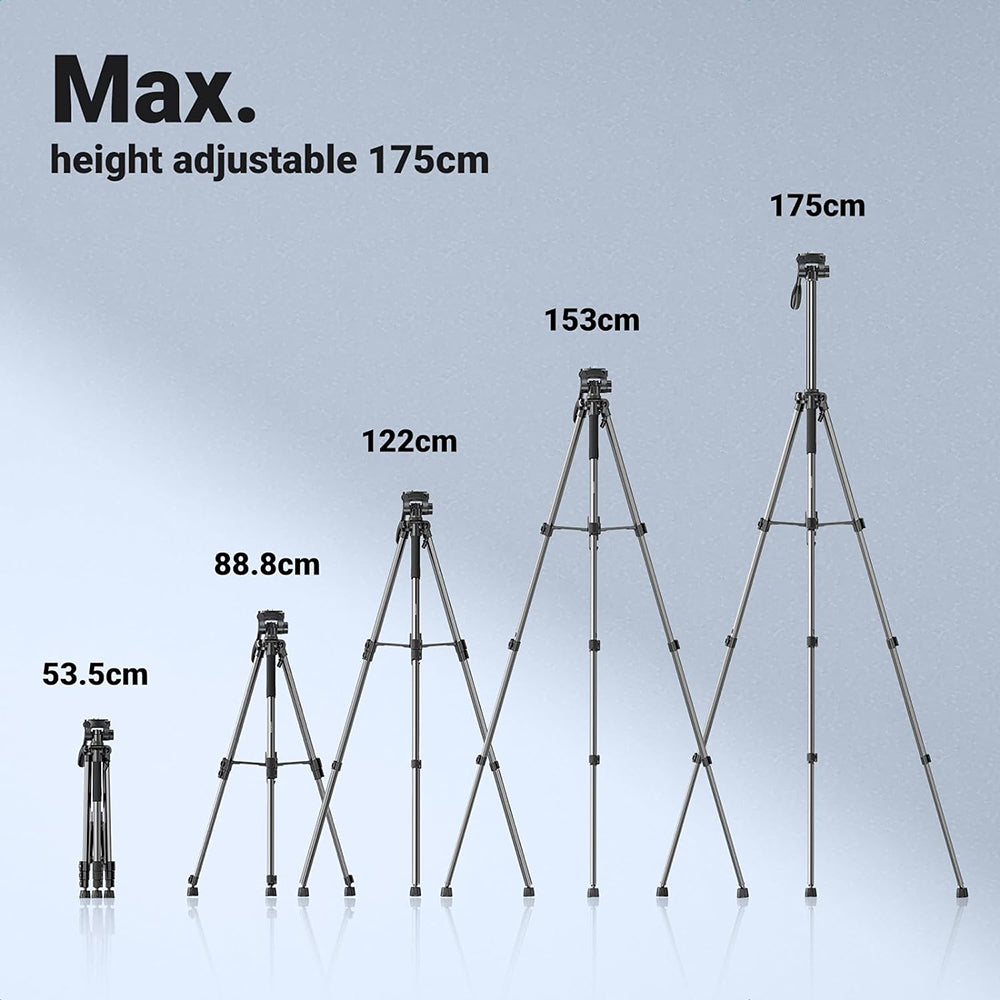 UGREEN LP661 (15187) 1/4inch Tripod, Black