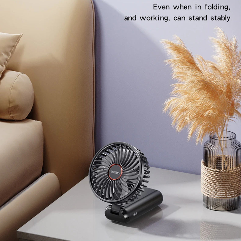 Ventilatore Portatile Yesido YF10, Nero