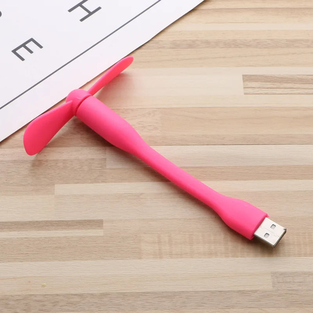 Ventilatore USB Techsuit TUF1, Rosa