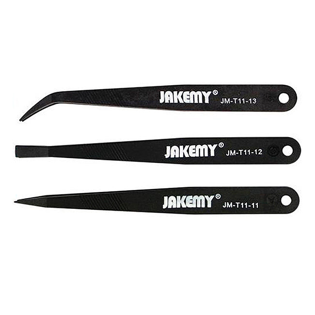 Jakemy Pinzette antistatiche JM-T11, 3in1