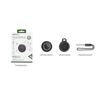 Acefast SmartTag S1 per serie iOS, Grigio