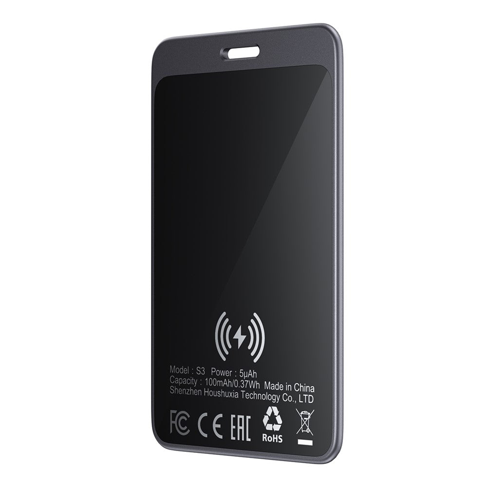 Acefast SmartTag S3 per serie iOS, Grigio