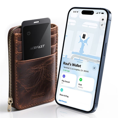 Acefast SmartTag S3 per serie iOS, Grigio
