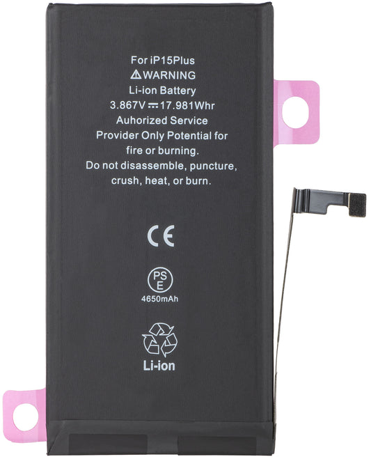 Batterie Apple iPhone 15 Plus, Diagnostic Haute Capacité