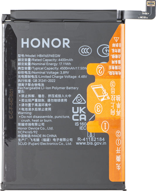 Batteria Honor 90 Lite / X8a, HB416594EGW, Service Pack 2402AADF