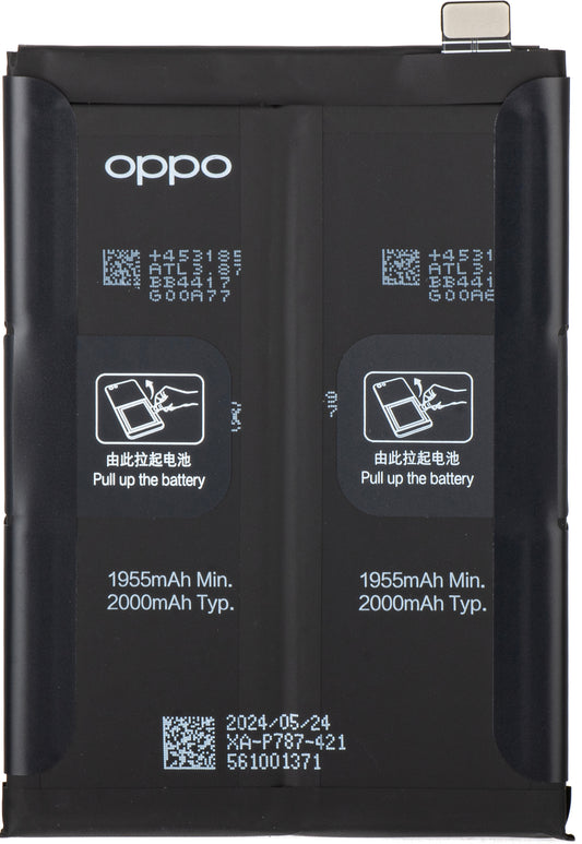 Batterie Oppo Reno4 Pro 5G / Reno4 Pro, BLP787, Service Pack 4904496 