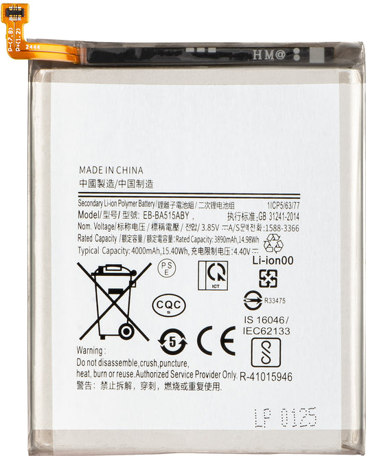 Akku für Samsung Galaxy A51 A515, EB-BA515ABY