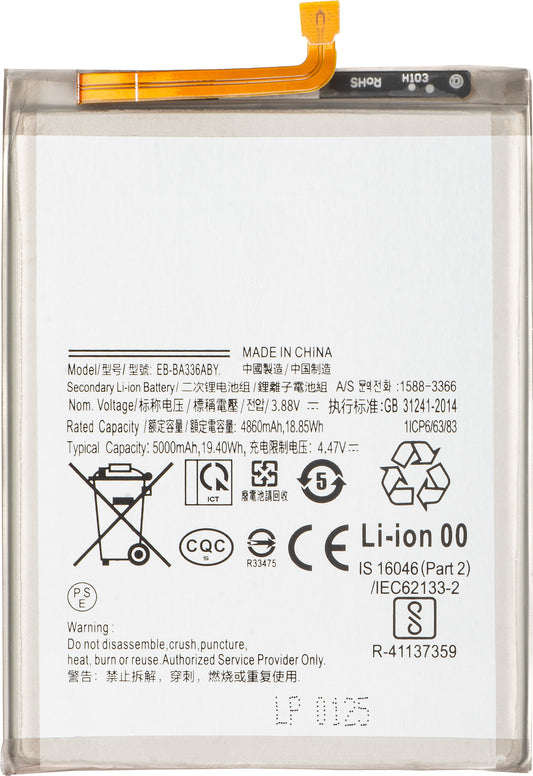 Akku für Samsung Galaxy A53 5G A536 / A33 5G A336, EB-BA336ABY