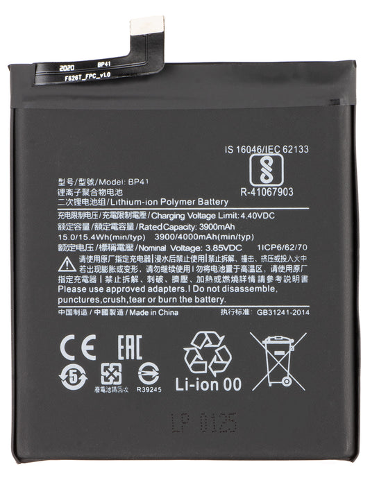 Batterie pour Xiaomi Mi 9T, BP41