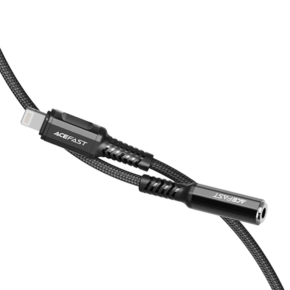 Audioadapter Lightning - 3,5 mm Acefast C1-05, Schwarz