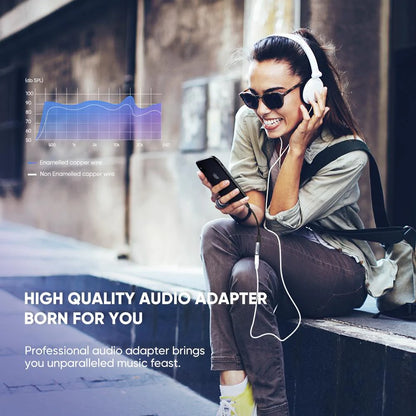 Adattatore Audio Lightning - 3.5mm UGREEN US211 (30756), Nero