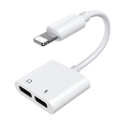 Audio-Adapter Lightning - 2 x Lightning Joyroom S-Y104, Weiß