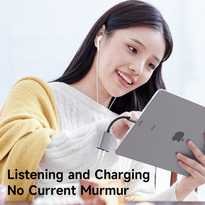 Adaptateur Audio Lightning - Lightning / 3.5mm McDodo CA-5540 Wales, Gris