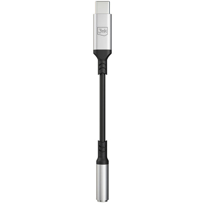 Adattatore Audio USB-C - 3,5mm 3MK, Argento