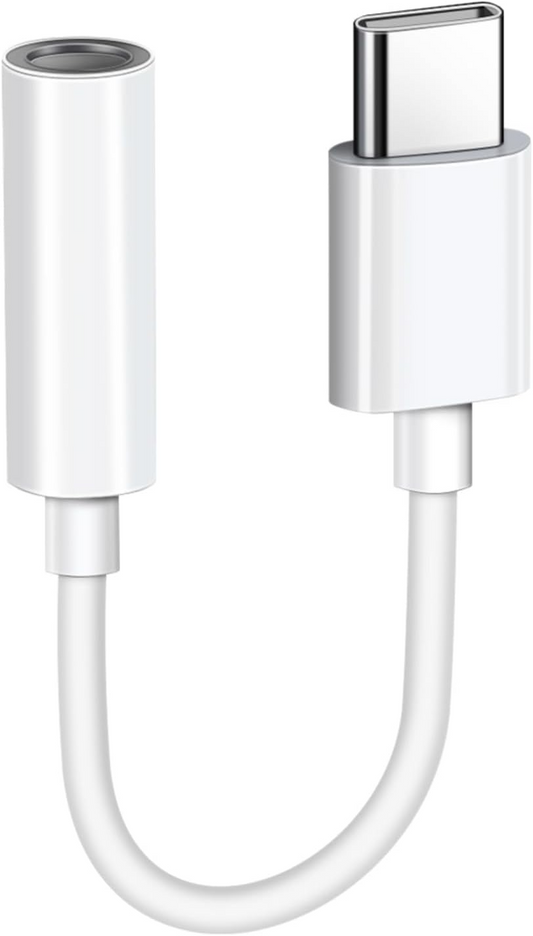Adaptateur Audio USB-C - 3.5mm Mobeen par Samsung, Blanc GP-TGU023AEAWW
